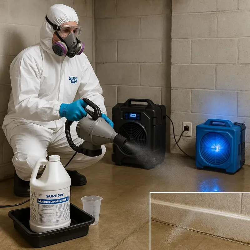 Sanitization and Odor Removal process in Pleasantville, IA