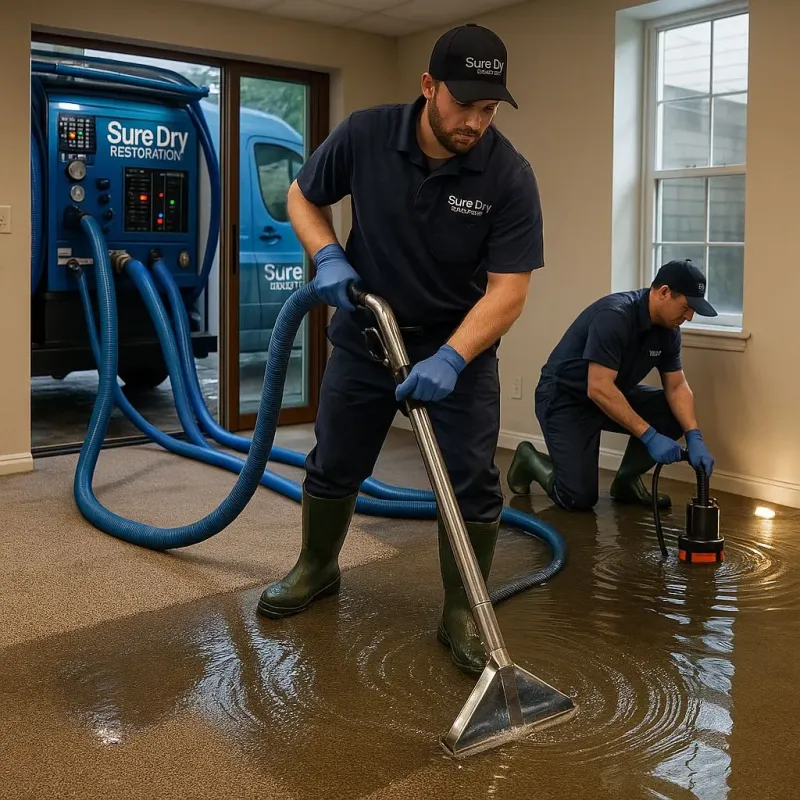Water Extraction and Removal process in Pleasantville, IA
